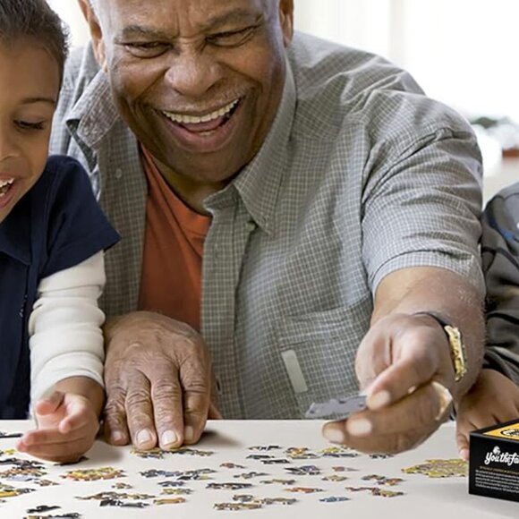 NEW YouTheFan NHL Boston Bruins 500pc Barnyard Fans Puzzle - Picture 2 of 6